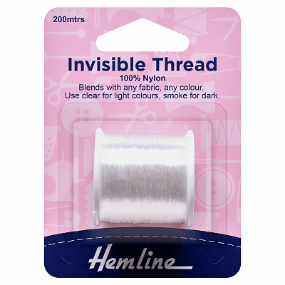 H240   Invisible Thread: Clear - 200m
